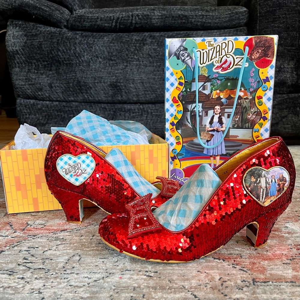 irregular choice womens shoes Wizard Of Oz  Red Dorothy Heals